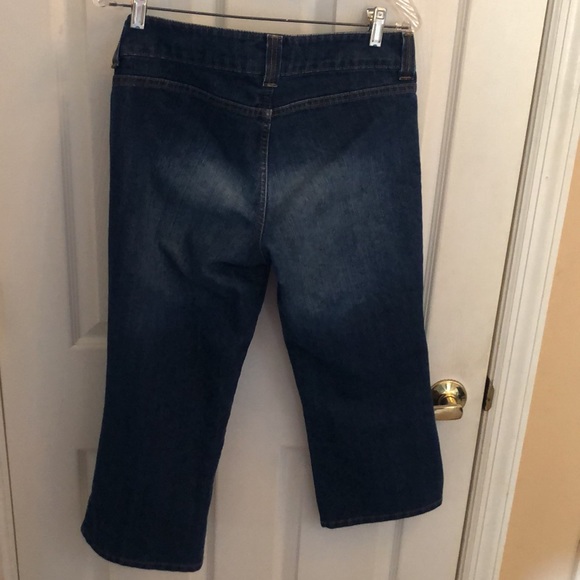 L E I. Blue Jean Capris Sz 11 Juniors - Picture 5 of 8